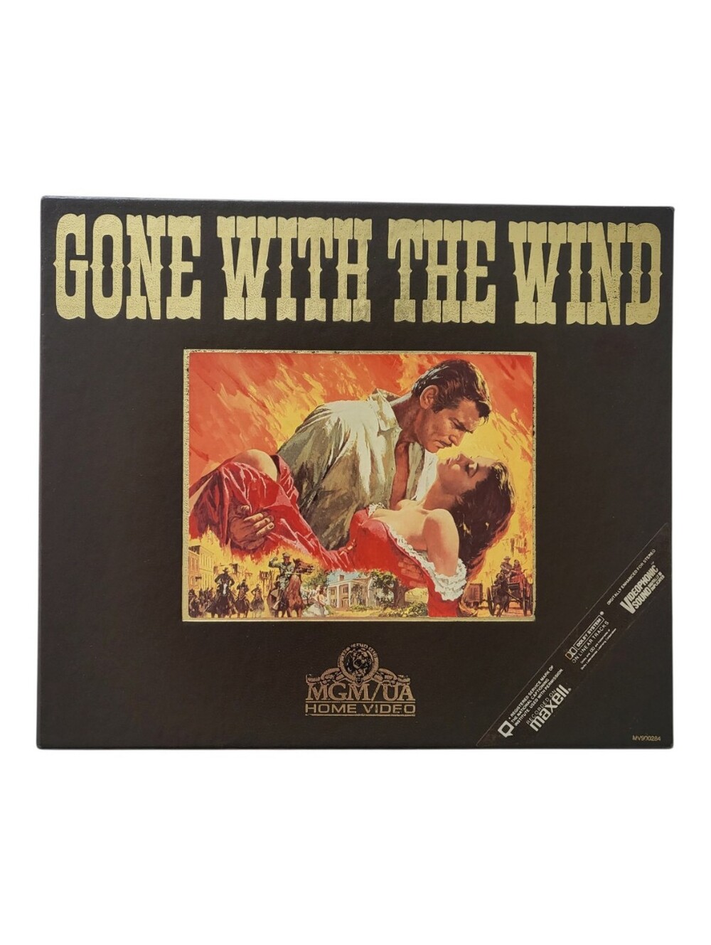 Gone With The Wind VHS 2-Tape Set Vintage